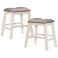 thumbnail image 2 of Home Square 5-Piece Set with 4 Counter Height Stools & Dining Table in Gray, 2 of 14