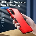 thumbnail image 3 of REQO for Samsung Galaxy S20 FE 5G Case,Galaxy S20 FE 5G Case with Screen Protector [Military Grade Drop Tested] Heavy-Duty Tough Rugged Shockproof Protective Case for Samung S20 FE 6.5", Red, 3 of 6