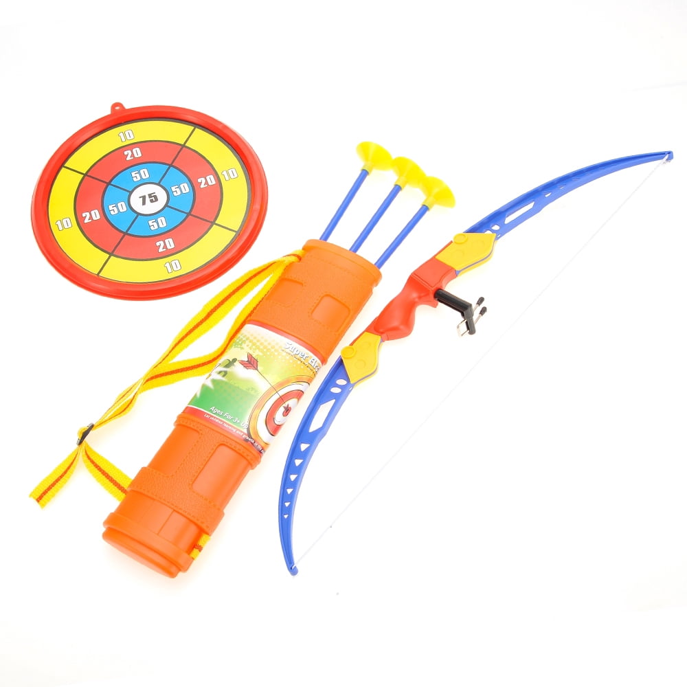 Giddyup! Buck's PlayWorld Kids Archery Bow and Arrow Toy Set with Target