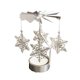 thumbnail image 2 of Candelero giratorio giratorio Banquete de boda Decoración del hogar de Navidad Candelabro de candelita de metal sidaley HA1736-01B, 2 of 5