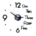 thumbnail image 1 of Kmbangi DIY Wall Clock Letter Numeral Hanging Clock Decorative Ornament, 1 of 6