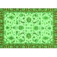 thumbnail image 1 of Ahgly Company Indoor Rectangle Oriental Green Traditional Area Rugs, 2' x 5', 1 of 4