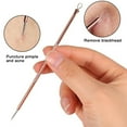 thumbnail image 3 of Herramienta extractora de puntos negros y comedones, kit eficaz para eliminar el acné, tratamiento para imperfecciones, puntos blancos, eliminación de granos y espinillas en la nariz y la cara., 3 of 5