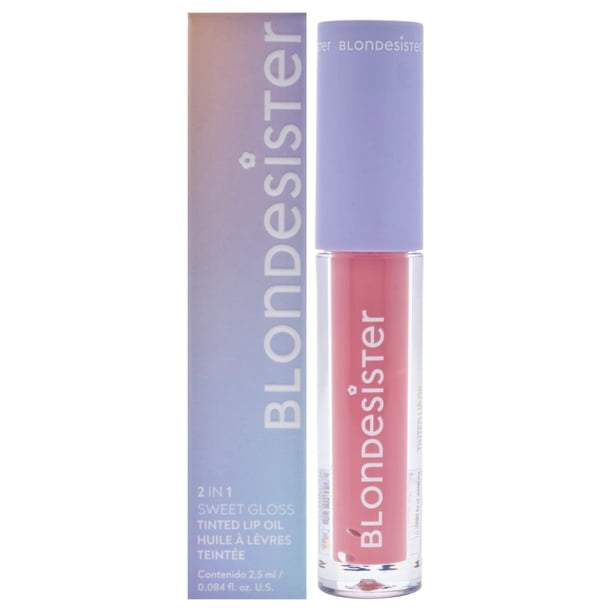 Aceite labial con color 2 en 1 Sweer Gloss - 02 Pink Chocolate de Blondesister para mujer - 0.084 oz