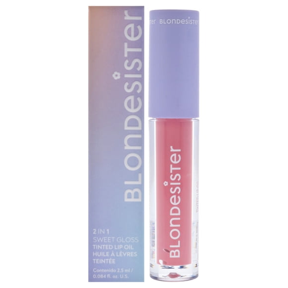 Aceite labial con color 2 en 1 Sweer Gloss - 02 Pink Chocolate de Blondesister para mujer - 0.084 oz