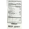 thumbnail image 2 of Werner Jerky 10 Count Ol Fashioned Giant Slab, 2 of 5