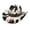 Cow pattern white, variant on Antique Wide Brims Fedoras Hat with Cow Pattern Cow Head Belt Design Western Theme Hat for Camping Horseback Ridings