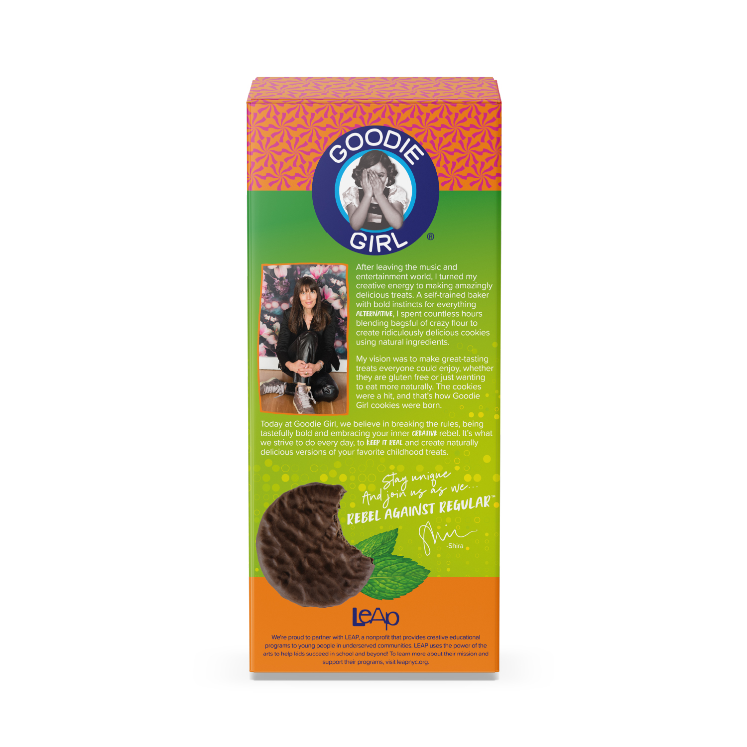 Goodie Girl Mint Cookies, Gluten Free, Shelf Stable, 7 oz Box - image 2 of 10