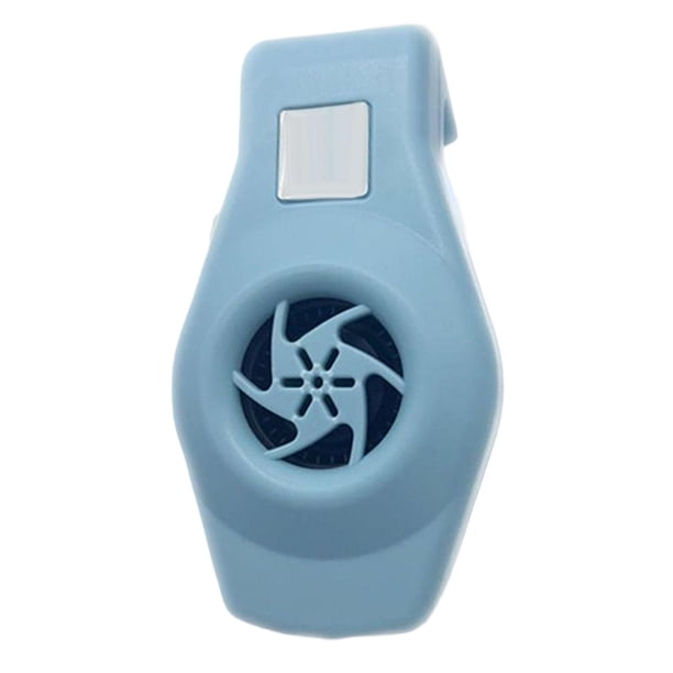 Ventilador enfriador de acuario, ventiladores de refrigeración de acuario Ventilador de control de temperatura de acuario con cable USB para camarones Azul Salvador enfriador de acuario