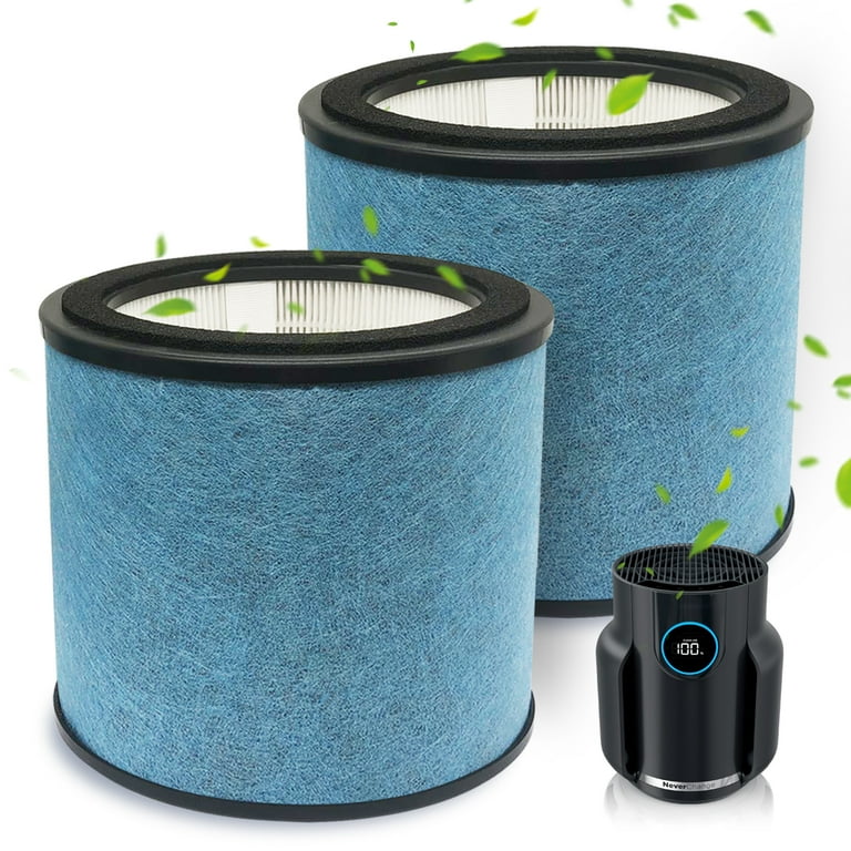 vhbw 2 x HEPA-filter vervanging voor Kärcher 2.863-029.0 luchtreiniger vervangingsfilter met geïntegreerd actief koolfilter