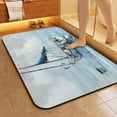 thumbnail image 5 of 1pc Sailboat on Water Bathroom Rug Bathroom Decor and Accessories- Durable,Anti Slip,And Quick Drying,Suitable For Indoor/outdoor Use - Perfect For Bathrooms,Bedrooms,Kitchens, 5 of 9