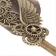 thumbnail image 1 of Quill Pen and Ink Set Retro Punk Gear Style Smoothly Writing Exquisite Feather Pen and Ink Set for Home School Office Gray, 1 of 3