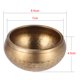thumbnail image 2 of Cuenco de canto Exquisito cuenco de metal de campana tibetana hecho a mano de 3 pulgadas con percutor para el budismo. meditación budista. curación. relajación. yoga Tomshoo Cuenco de canto, 2 of 3