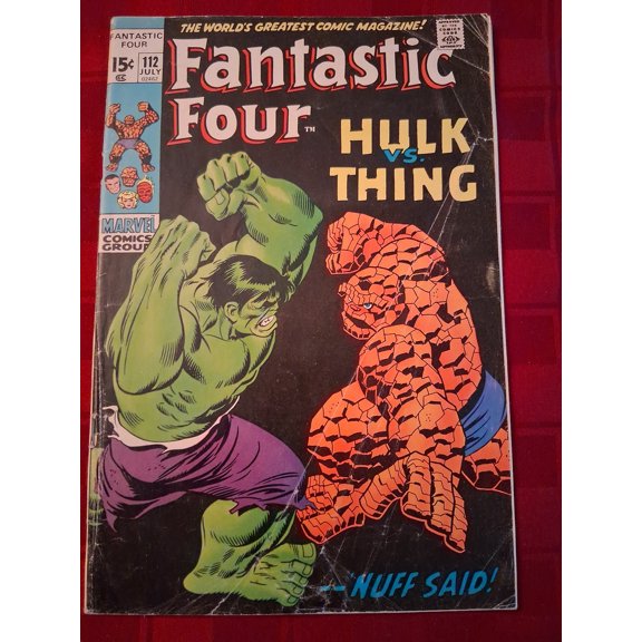 Fantastic Four #112 Comic Book