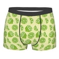 thumbnail image 4 of Goofa Various Lemons Printed Men's Boxer Briefs Underwear, Moisture-Wicking Underwear, Trunk,Soft and Breathable Cotton Underwear-XX-Large, 4 of 9