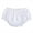 White, variant on FYMNSI Newborn Baby Diaper Cover Shorts Pants Unisex Print Bloomers Cloth Diapers Kids Toddler Cute Infant Underwear One Size White