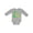 AC-Heather Grey, variant on My Auntie Loves Me Dinosaur Boys Long Sleeve Baby Bodysuit