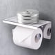 thumbnail image 4 of Portarrollos de papel higiénico WEIHJMXG CON estante acero inoxidable SUS304, 4 of 5