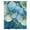 Blue, variant on Teal Blue Leaves Sheer Curtains 54 Inches Long, Modern Abstract Art Botanical Light Filering Curtains, Breathable Simi Curtain Privacy Drapes for Kitchen Bathroom Nursery Small Window Treatment