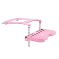 thumbnail image 1 of Reposapiés plegable para asiento de seguridad infantil para coche, reposapiés y pedal, color rosa, 1 of 5