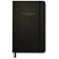 thumbnail image 2 of Minimalism Art, Premium Hard Cover Notebook Journal, X-Small Pocket Size B6 4.5" x 6.5", 122 Numbered Pages, Gusseted Pocket, Ribbon Bookmark, Extra Thick Ink-Proof Paper 120gsm (Plain, Black), 2 of 9