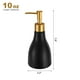 thumbnail image 2 of Dispensador de jabón de 1 pieza de 9.5 oz, dispensador de jabón para manos y platos para cocina, negro mate, 2 of 6