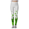 thumbnail image 3 of WILLBEST Leggings de Mujer, Pantalones de Yoga de Cintura Alta, Para Entrenamiento, Correr, Atléticos, Elásticos, Suaves, Transpirables, Ajuste Cómodo Grande, 3 of 4