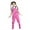 Hot Pink, variant on HNMKIU Girls Romper&Jumpsuit for Kids Cartoon Animal Chest Waders Youth Fishing Water Proof & Fishing Waders with Boots for Boys Girls Hot Pink,4-5 Years