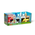 thumbnail image 4 of Melissa & Doug Nesting and Sorting Blocks - 6 Buildings, 6 Wooden Vehicles - FSC Certified, 4 of 10