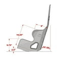 thumbnail image 5 of Kirkey 38160 38 Series Aluminum Layback Seat Width: 16 Standard 10-20 Degree Lay, 5 of 6