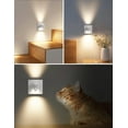 thumbnail image 4 of 6-Pack Mini LED Plug-in , Auto On/Off with Dusk to Dawn Sensor, 2700K Warm White, 360° Adjustable Lighting for Bedroom, Bathroom, Hallway, Stairs, Kids Room, 4 of 4