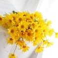 thumbnail image 4 of Margaritas para decoración del hogar, ramo de flores artificiales de margaritas, flores falsas, flores falsas, probadas profesionalmente Jadeshay A, 4 of 5