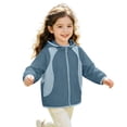 thumbnail image 3 of Zecgelong UPF 50+ Sun Hooded Jacket For Boys Lightweight Breathable Outdoor Windbreaker With Zipper Pockets, 3 of 6