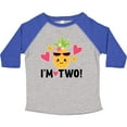 thumbnail image 3 of Inktastic 2nd Birthday Pineapple Girls Hawaiian Girls Toddler T-Shirt, 3 of 5
