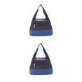 thumbnail image 2 of Qarigey Fiambrera para mujer, bolsos de moda con cremallera, contenedor de cosméticos, bolsa pequeña de gran capacidad, Color a juego para Negro 2Conjunto, 2 of 6