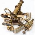 thumbnail image 1 of Reproducción del astrolabio marino de latón macizo Sextant FYNJREX, 1 of 6