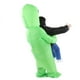 thumbnail image 5 of Disfraz de Alien Carry People, disfraz inflable de jinete alienígena, disfraz inflable, traje de Cosplay, características de vanguardia, 5 of 8