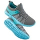 thumbnail image 1 of Zapatillas Ecetana para correr transpirables para mujer, color gris oscuro, 1 of 6