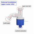 thumbnail image 5 of Valve d'Eau Intelligente 1/2 Pouce 3/4 Pouces 1 Pouces pour Réservoir d'Eau Filetage Mâle Valve à Bille Flottante Flottants Valve Verticale Extérieure, 5 of 5