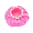 thumbnail image 4 of MasteelfCA 4PCS Waterproof Bath Caps Dual-layer Satin Bathing Hair Caps Hair Protector for Female, 4 of 7