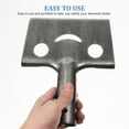 thumbnail image 4 of WEAVILUX Professional Metal Snow Shovel for Driveway with Smiling Face Design and Easy Cleaning Features, 4 of 6