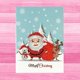thumbnail image 2 of Navidad único DIY pintura de diamantes de imitación tarjeta de felicitación viejo muñeco de nieve arte artesanal HK005, 2 of 2