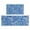 Blue Paisley Pattern, variant on Blue Paisley Pattern Kitchen Rugs Sets Of 2,Anti Fatigue Kitchen Mat Rugs Non Slip Washable,Decorative Kitchen Floor Mats for Kitchen,Sink,Laundry,17"x30" 17"x47"