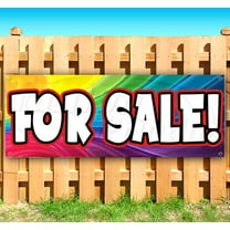 For Sale! 13 oz Vinyl Banner With Metal Grommets