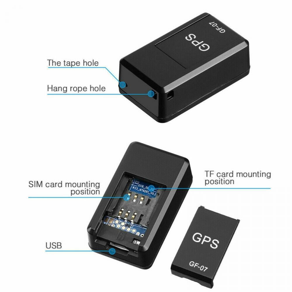 Magnetic Mini Portable Car GPS Tracker Real Time Tracking Locator Anti-Theft Device Voice Record Anti-Lost for Seniors, Kids, Cars, Vehicle, Bicycles, Tracking, Travel