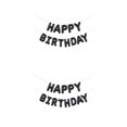 thumbnail image 2 of Advancent Juego de globos de cumpleaños rojos: inodoro y fácil de inflar, diseñado con agujeros para una configuración rápida, color negro Negro 2Conjunto, 2 of 6