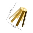 thumbnail image 2 of OULII 5 Pcs Pince de Golf Réutilisable en Laiton Doré pour Connexion de Golf, 2 of 8