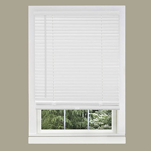 Traditional Elegance Cordless Sunrise 1' Light Filtering Mini Blind 36x64 - White