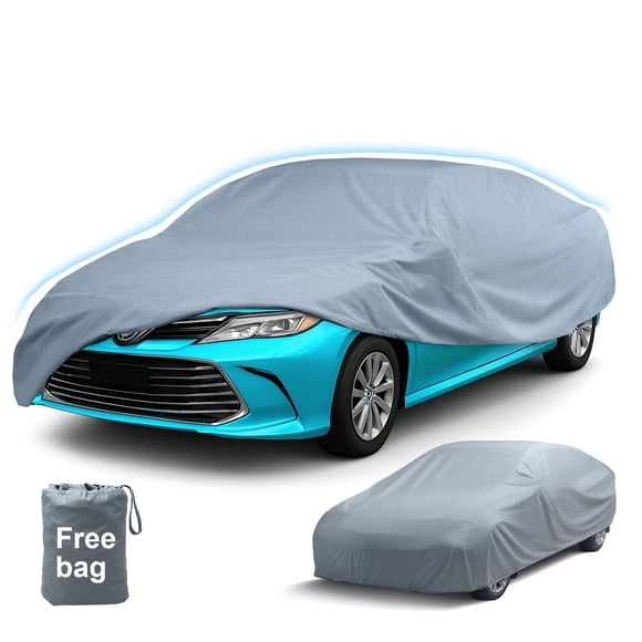 Leader Accessories Fundas De Coche Para Automóviles Para Todo Tipo De Clima, Impermeables, Transpirables, Cubiertas Exteriores Completas Para Uso En Interiores Y Exteriores, Se Adapta A Sedanes De 196