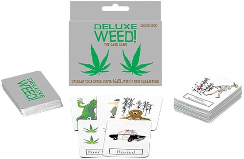 " Think Like a Stoner " board card game party marijuana pot head collectible fun 